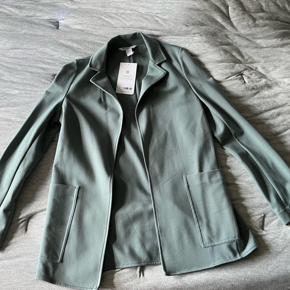 Athleta Sage Green Blazer - Size 2 NWT